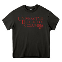 Asphalt University of the District of Columbia Heavy Core Tee - linhVisuals