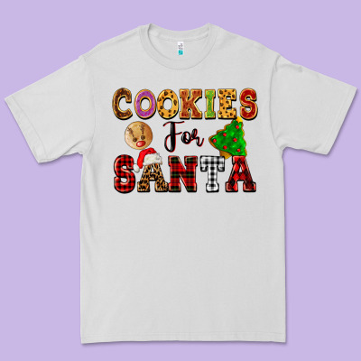 Cookies For Santa Premium Tee Designed By Fadigitalartstudio