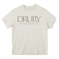 Cream Drury University Heavy Core Tee - linhVisuals