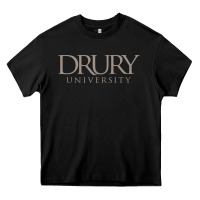Black Drury University Heavy Core Tee - linhVisuals