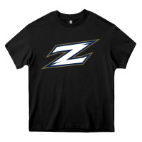 Black akron zips Heavy Core Tee - linhVisuals