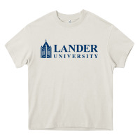 Cream Lander University Heavy Core Tee - linhVisuals