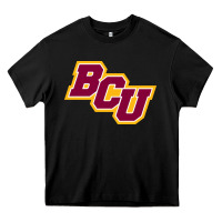 Black bethune cookman Heavy Core Tee - linhVisuals