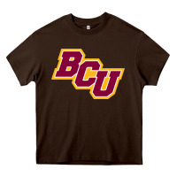 Chocolate Brown bethune cookman Heavy Core Tee - linhVisuals