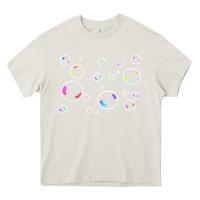 Cream bubbles t  shirt bubbles t  shirt Heavy Core Tee - linhVisuals