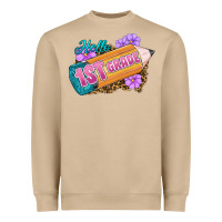 Mushroom Hello 1st Grade Heavyweight Sweatshirt - RanaPortraitStore