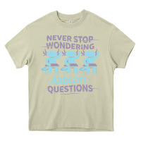 Mossy axolotl questions Heavy Core Tee - linhVisuals
