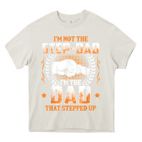 Cream mens i'm not the step dad i'm the dad that stepped up father gift t sh Heavy Core Tee - linhVisuals
