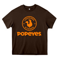 Chocolate Brown suitable-popeyes-worn Heavy Core Tee - linhVisuals