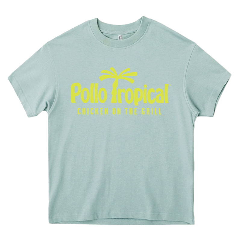 Suitable-pollo-tropical-worn Heavy Core Tee by linhVisuals | Teevron
