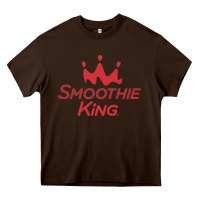 Chocolate Brown suitable-smoothie-king-worn Heavy Core Tee - linhVisuals