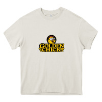 Cream suitable-golden-chick-worn Heavy Core Tee - linhVisuals