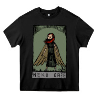 Black neko case clässic Heavy Core Tee - linhVisuals