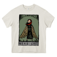 Cream neko case clässic Heavy Core Tee - linhVisuals