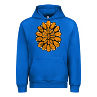 Cobalt orange gemstone Urban Hoodie - RanaPortraitStore