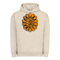 Pigment French Oak orange gemstone Urban Hoodie - RanaPortraitStore