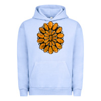 Pigment Grape Ice orange gemstone Urban Hoodie - RanaPortraitStore