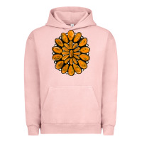 Pigment Salmon orange gemstone Urban Hoodie - RanaPortraitStore
