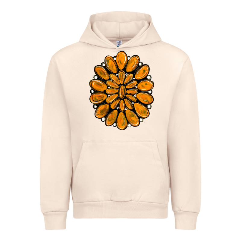 Orange Gemstone Urban Hoodie by RanaPortraitStore | Teevron
