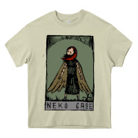 Mossy neko case clässic Heavy Core Tee - linhVisuals