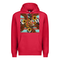 Cardinal western horse Premium Hoodie - BarkalooDesign