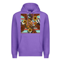 Purple western horse Premium Hoodie - BarkalooDesign
