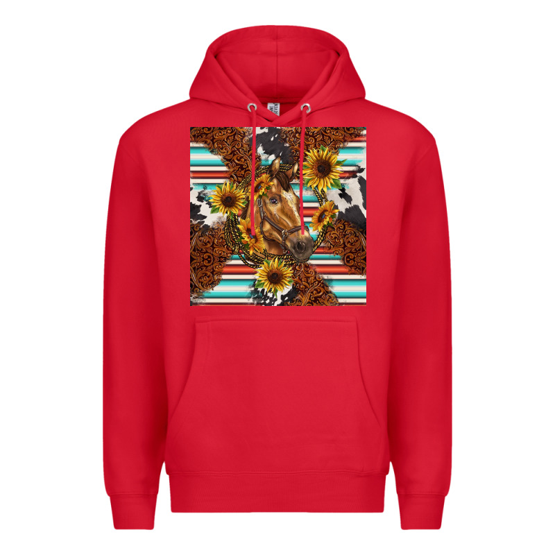 Western Horse Premium Hoodie by BarkalooDesign | Teevron