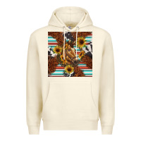 Sandshell western horse Premium Hoodie - BarkalooDesign