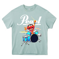 Arona the muppet show animal playing pearl drums Heavy Core Tee - linhVisuals