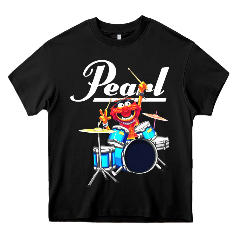 The Muppet Show Animal Playing Pearl Drums Heavy Core Tee by linhVisuals | Teevron