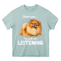 Arona pomeranian i hear you not listening t shirt Heavy Core Tee - linhVisuals