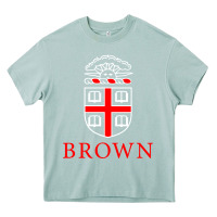 Arona brown university Heavy Core Tee - linhVisuals