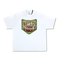 White Christmas Pocket Urban Heavy Tee - CowhideDigitalArt