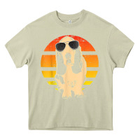 Mossy retro basset hound t shirt men women kids gift t shirt Heavy Core Tee - linhVisuals