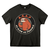 Asphalt as slow as possible Heavy Core Tee - linhVisuals