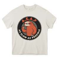 Cream as slow as possible Heavy Core Tee - linhVisuals