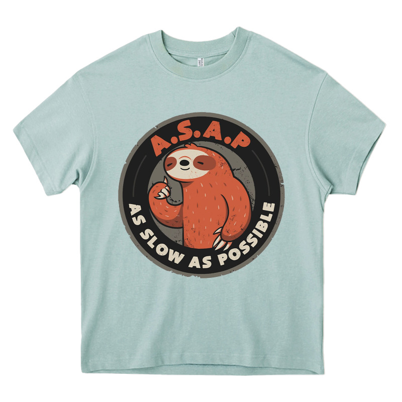 As Slow As Possible Heavy Core Tee by linhVisuals | Teevron