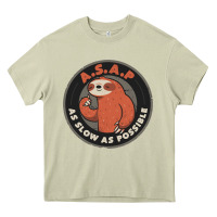 Mossy as slow as possible Heavy Core Tee - linhVisuals