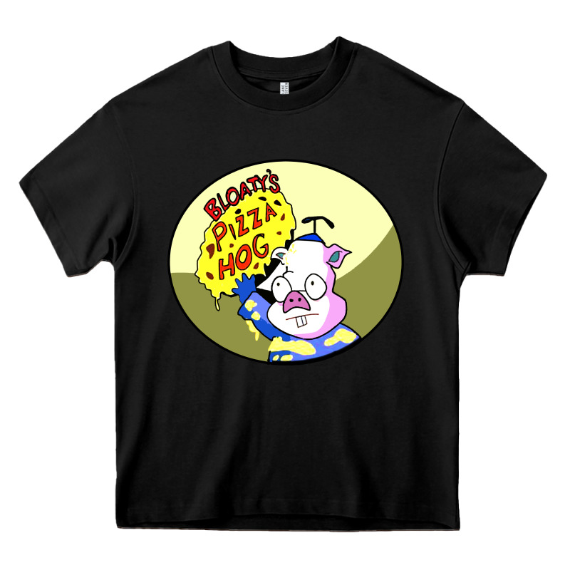 Bloaty Pizza Hog Heavy Core Tee by linhVisuals | Teevron