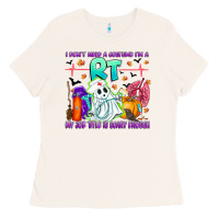 Bone respiratory therapist halloween humor Ladies Tee - CowhideDigitalArt