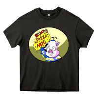 Asphalt bloaty pizza hog Heavy Core Tee - linhVisuals