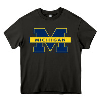 Asphalt michigan Heavy Core Tee - linhVisuals
