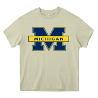 Mossy michigan Heavy Core Tee - linhVisuals