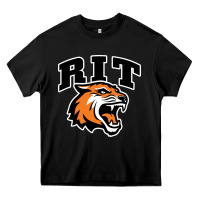 Black tiger Heavy Core Tee - linhVisuals