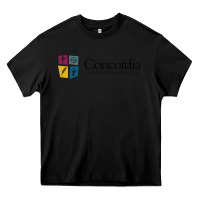 Black Concordia University, St. Paul, apparel Heavy Core Tee - linhVisuals