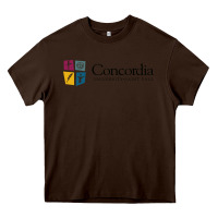Chocolate Brown Concordia University, St. Paul, apparel Heavy Core Tee - linhVisuals
