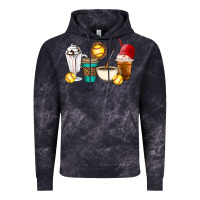 Cloud Black Softball coffee cups Vintage Hoodie - Artiststas