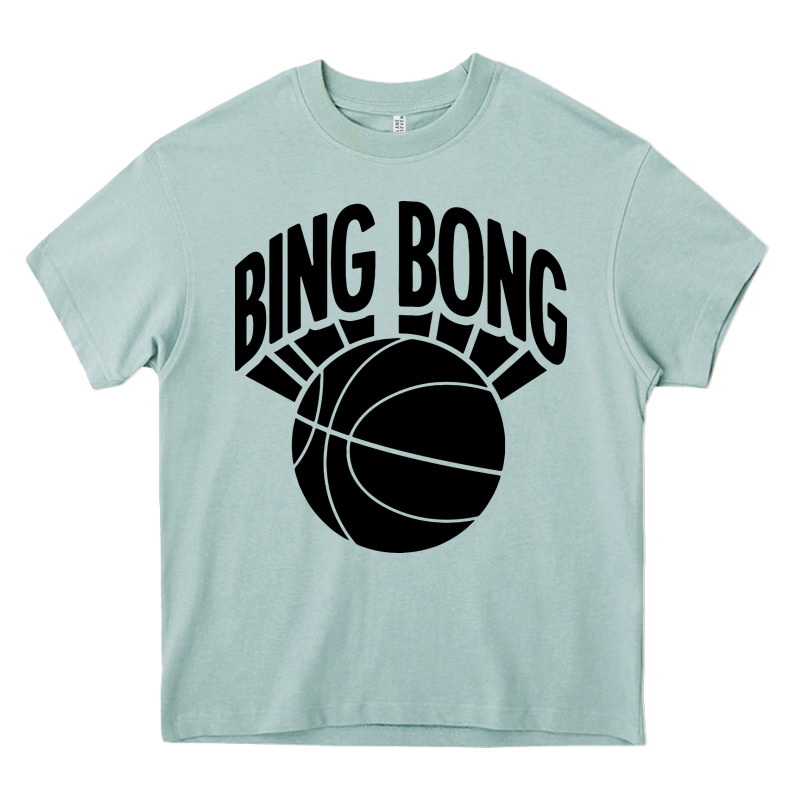 Black Bing Bong Heavy Core Tee by linhVisuals | Teevron
