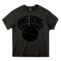 Asphalt black bing bong Heavy Core Tee - linhVisuals