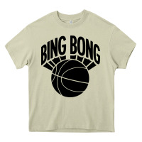 Mossy black bing bong Heavy Core Tee - linhVisuals